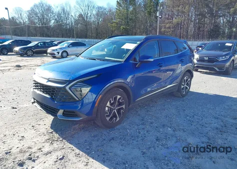 2025 Kia Sportage Ex z USA, uszkodzony, nr VIN 5XYK33DF2SG319672